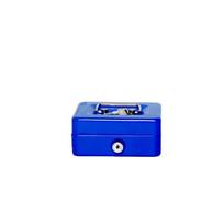 Small/Large Locking Cash Box Safe Double Layer Lock Storage Box with Tray Cover Key Lock/ Password Money Saving Organizer Office