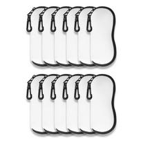 2026+Sublimation Sunglasses Case Blanks Set,Neoprene Sunglasses Case Soft for Sublimation Blanks Sunglasses Case 12PCS NONE