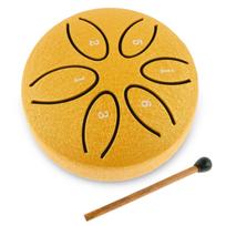 Rain Drum Tones Steel Tongue Drum Outdoors Rain Drum Instrument Mini Hand Drum Ethereal Drum Sticks Percussion Drum Accessories