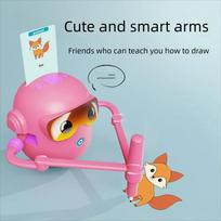 Interactive Educational Drawing Robot for Kids Montessori Learning Machine Smart Toy Baby Painting Toy Draw Teaching Aids Gifts
