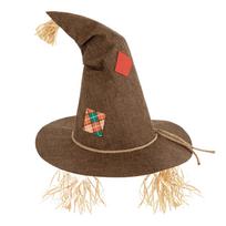 Straw Witch Hat for Halloween Costume One Size