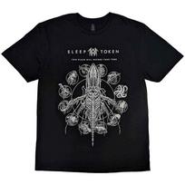 Sleep Token Unisex TShirt Tomb Whale (Small) S