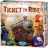 Ticket To Ride stalo žaidimas su ryškiu 1912 m. plėtiniu vaikams ir suaugusiems white