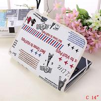Laptop Case For Apple Macbook Universal Notebook Laptop Sleeve Bag Cotton Pouch Case Cover For 14 15.6 15 Inch Laptop 14inch