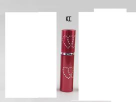 Heart-Shaped Lipstick Refillable Perfume Atomizer Bottle One Size