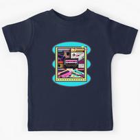Retro Cassette Tapes Mixtape 80 S 90 S Music Lover Kids T-Shirt 120