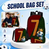 Student Backpack Large Capacity School Bag for Teens Boys Girls One Size