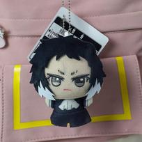 Stuffed Nakahara Chuuya Dazai Osamu Edogawa Rampo Ryunosuke Akutagawa Gogol Plush Pendant Keychain Toy Gift