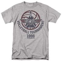 Top Gun - Volleyball Grey - Adult Unisex Short Sleeve T-Shirt - Gray S