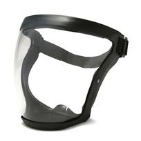 Full Face Motocross Mask Anti-Splash Space Spherical Goggles Face Mask Glasses Mask  Anti-Splash Black-Clear lens