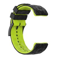 Silikono dirželio keitimo laikrodžio apyrankė, skirta Suunto 7 D5 riešo apyrankė Suunto 9 Sport Wrist Baro išmaniojo laikrodžio apyrankei One Size žalia