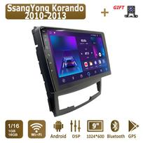 Android Car Radio For SsangYong Korando 2010-2013 Multimedia Player Head Unit Stereo GPS Navigation BT WIFI 1+16GB 1+16GB