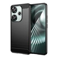 For Cover Xiaomi Poco F6 Case For Poco F6 M6 X6 Pro Anti-knock Soft Silicone Carbon Fiber Back Case For Poco F6 Case 6.67 inch For Poco F6 juoda