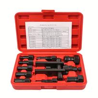 10pcs Motorcycle Wheel Bearing Puller Tool Kit, Alloy Bearing Pullers Motorcycle Bearing Removal Tools With Box 1set