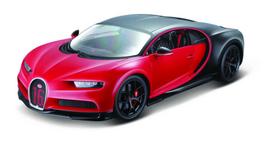Automodeliukas Bburago Bugatti Chiron Sport, raudonas 18-11044