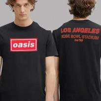 Oasis Live 25 Tour In Los Angeles At Rose Bowl Stadium September 6 7 2025 TShirt L