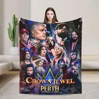 Wrestling Entertainment WWE Blanket Quality Warm Soft  Throw Blanket Winter Girls Boys Couch Chair Sofa Bed Graphic Bedspread 30x40in