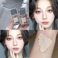 Cappuvini Crystal Clear Ice Cube Concealer: Cover Dark Circles & Acne Marks for a Bare Face Look - Ideal for Students & Commuters. gray