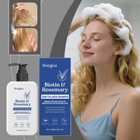 Hoegoa Rosemary Biotin Shampoo: Gently cleanses the scalp, making it smooth like silk and reviving the hair. 100ml