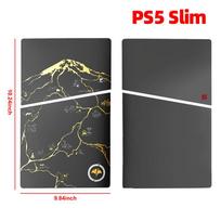 Cover Plates Shell Anti-Scratch Case Panels Protective Replacement Faceplate for PlayStation 5 Slim/Pro Disc/Digital Edition black