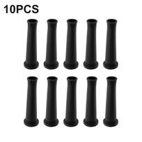 Angle Grinder Protector Cable Sleeve 10pcs 20 X 70mm 9mm/0.35Inch Black black