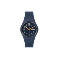 SWATCH Unisex Blue Watch SO28I700 SO28I700 Blue Dial black