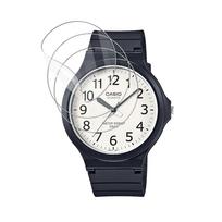 Compatible with Casio Collection Watch Includes a highly screen protector MW-240-7BJH Men's (Black). transparent, thin, fingerprint-resistant,