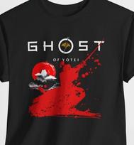 Ghost of Yotei Atsu Shirt Kanji Japan Japanese Samurai PS5 Gamer Gift Idea 2025 XL