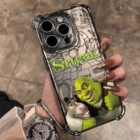 Cartoon Funny Movie Shreks Plating Phone Case For Xiaomi Redmi 15 A3 15C 14C 13C K50 A1 Note 15 14 13 12  Pro Plus 4G 5G Anti Redmi Note 14 Pro 4G