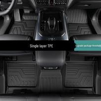 TPE Car Floor Mats with Door Sill Protection for Beijing 212 T01, 24-26 Models, Full Surround Design 24-26 Model Beijing 212 T01