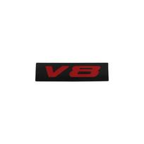 Premium V8 V 8 car Engine Hood Fender trunk Tail Rear Bonnet Nameplate Decal Emblem Badge Sticker for Universal