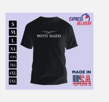 Naujas Moto Guzzi Motociklo Logotipas Retro Vintažiniai Unisex Marškinėliai S-5XL Unisex Marškinėliai XL