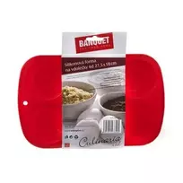 Banquet silikoninė kepimo forma 27.5X18cm 6F, raudona