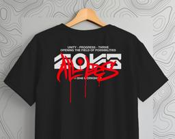 Techwear Cyberpunk T-shirt: Japanese Kanji, Warcore Fashion 3XL
