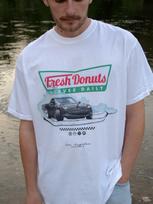 Fresh Donuts Served Daily, Corvette Drift Shirt, Car Guy Gift, 100% Cotton Comfort Colors, Car Shirt, Racing Car Shirt, Gift For Boy, No AI L