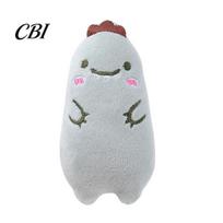Kitten Teething Toy Stuffed Animal Catnip Toy, Soft Plush Cat Chew Cute Bear Duck Frog Enrichment for Indoor Cats Kittens pilka