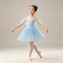 Starry Moon Sequin Mesh Tutu Dress for Girls - Birthday Dance and Performance Skirt 100 cm karališkos mėlynos spalvos