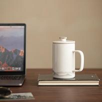 Sushitaoci Jade Mountain Landscape Office Cup, Tea Strainer Cup, Ceramic Filter Inner Container, Conference Cup, Gift for Meetings And Holidays