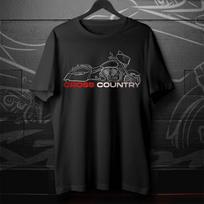 Black men's and women's T-shirt Victory Cross Country 2010-2018 Bagger XS