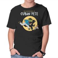 Unisex Crew Neck T-Shirt The Adventures Of Cuban Pete Graphic Short Sleeve Casual Tee XXXXL