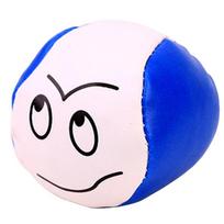 Soft PU Sandbag Ball Cute Expression Portable Kicking Throwing Toy for Kids Outdoor Camping Family Party Games A4