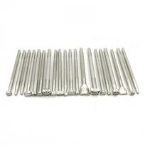 20Pcs Multiple Patterns Leather Embossing Tools Leathercraft Carving Tool  Hand Working 20pcs