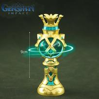 Genshin Impact Venti Barbatos Gnosi Metal Anemo Heart Of God Cosplay Prop Gift