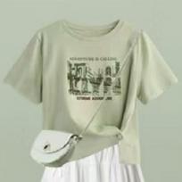 2026 Summer High-End Little Girl's Dopamine Dress Set 140 cm