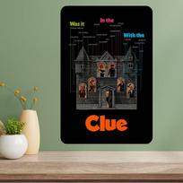 Clue Klasikinio filmo metalinis plakatas 20x30cm（7.8x11.8inch）