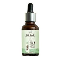 Nat Habit Pure Cold Pressed Jojoba Oil For Radiant Skin And Hair Health With Vitamin E And Omega-9 Moisture Care 30ml