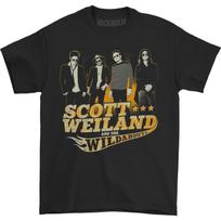 Men's Scott Weiland T-shirt Medium Black 3XL