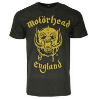 Men's Motorhead Gold T-shirt Small Black 2XL