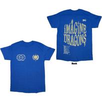 Blue Imagine Dragons Lyrics Authorized Mens T-Shirt S