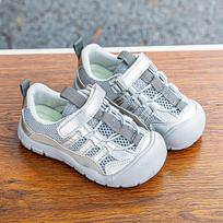 Kids' Summer Mesh Velcro Casual Shoes - Korean Style for Boys & Girls Size 23-30, Box of 48 pairs pilka